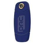 Credential: OPS™ Lite Fob – blue, clip, qty 10